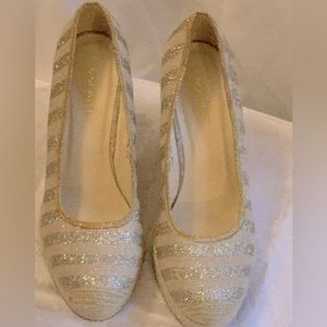 New Nine West platform Espadrilles sz 9